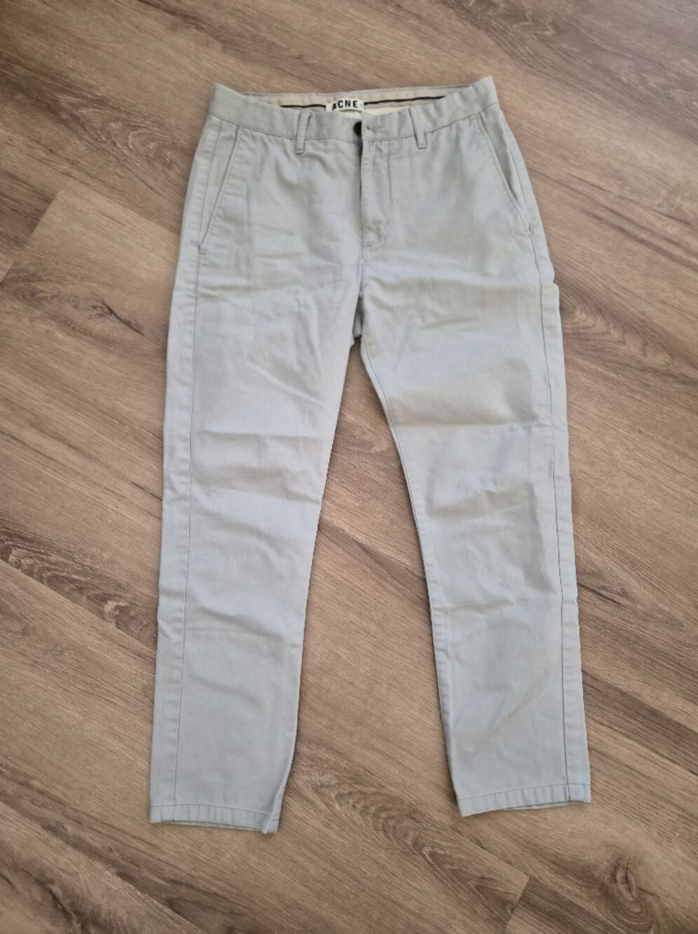 Acne Light Tan Slim Chino Pants 31